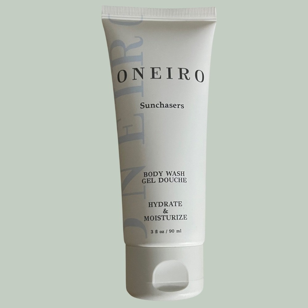 Oneiro Sunchasers Body Wash Gel Douche Hydrate & Moisturize 3 fl oz 90 ml Travel